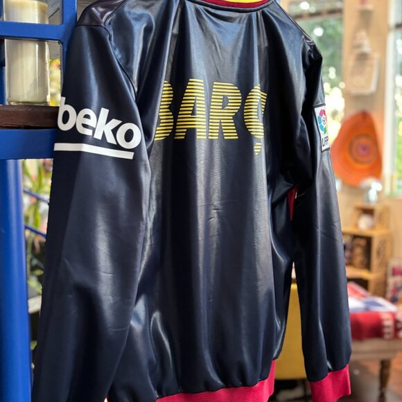 FC Barcelona Nike Track Jacket Red Blue Size Small - Picture 4 of 5